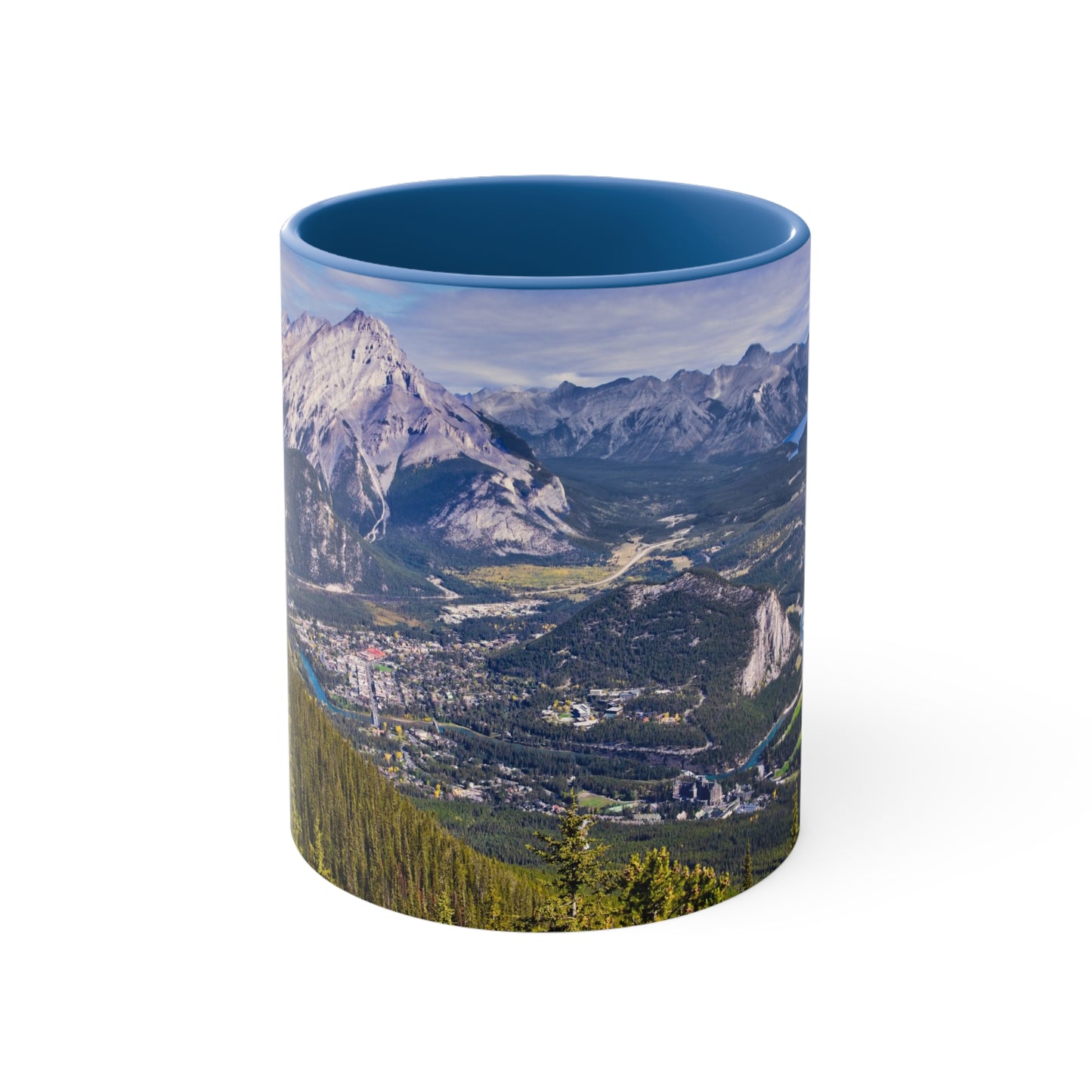 Accent Coffee Mug, 11oz - Bow Valley Sulphur Mountain