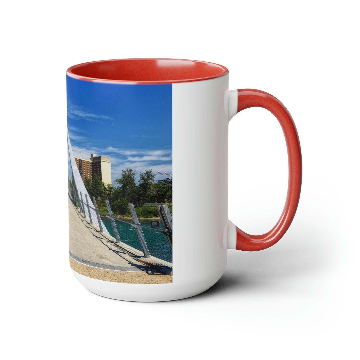 Accent Coffee Mugs, 15oz - George C. King Bridge