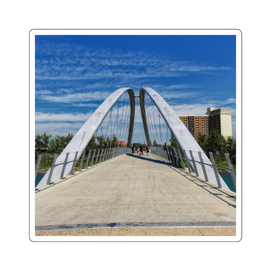 Square Stickers - George C. King Bridge