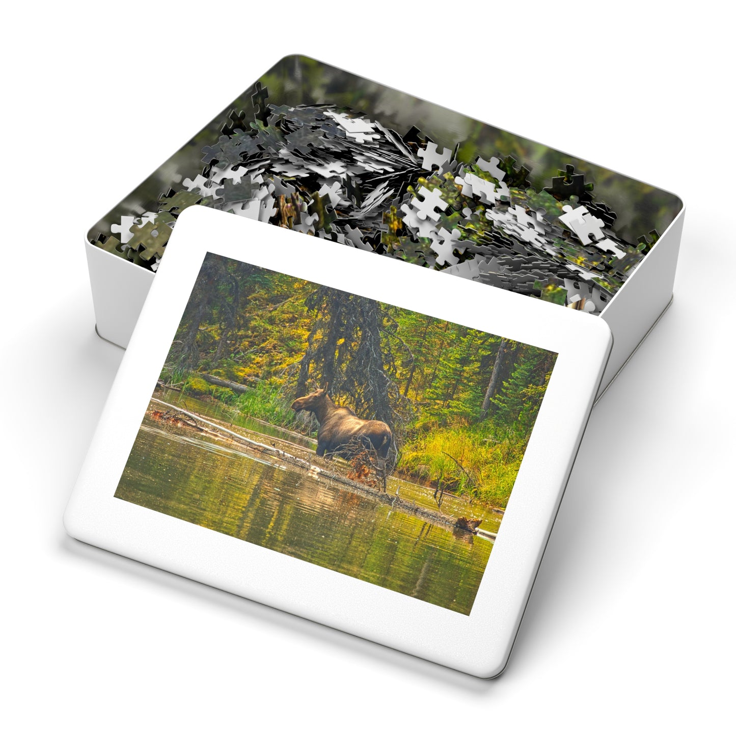Jigsaw Puzzle (30, 110, 252, 500,1000-Piece) - Moose Lake Moose