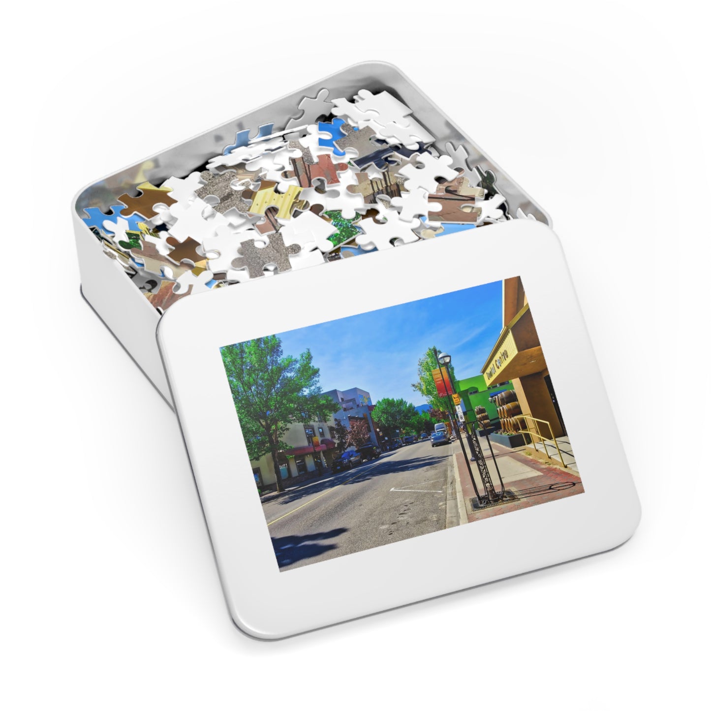 Jigsaw Puzzle (30, 110, 252, 500,1000-Piece) - Penticton Front Street HDR