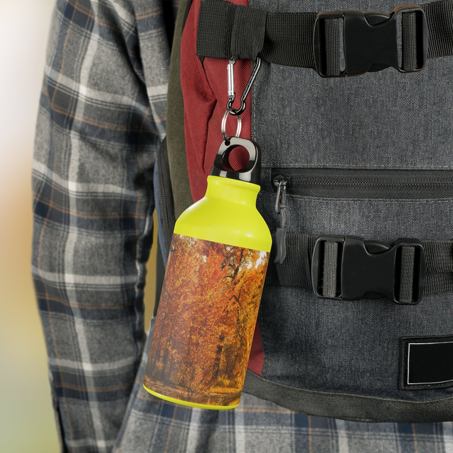 Oregon Sport Bottle - Sue Higgins Park Trees Fall Colours
