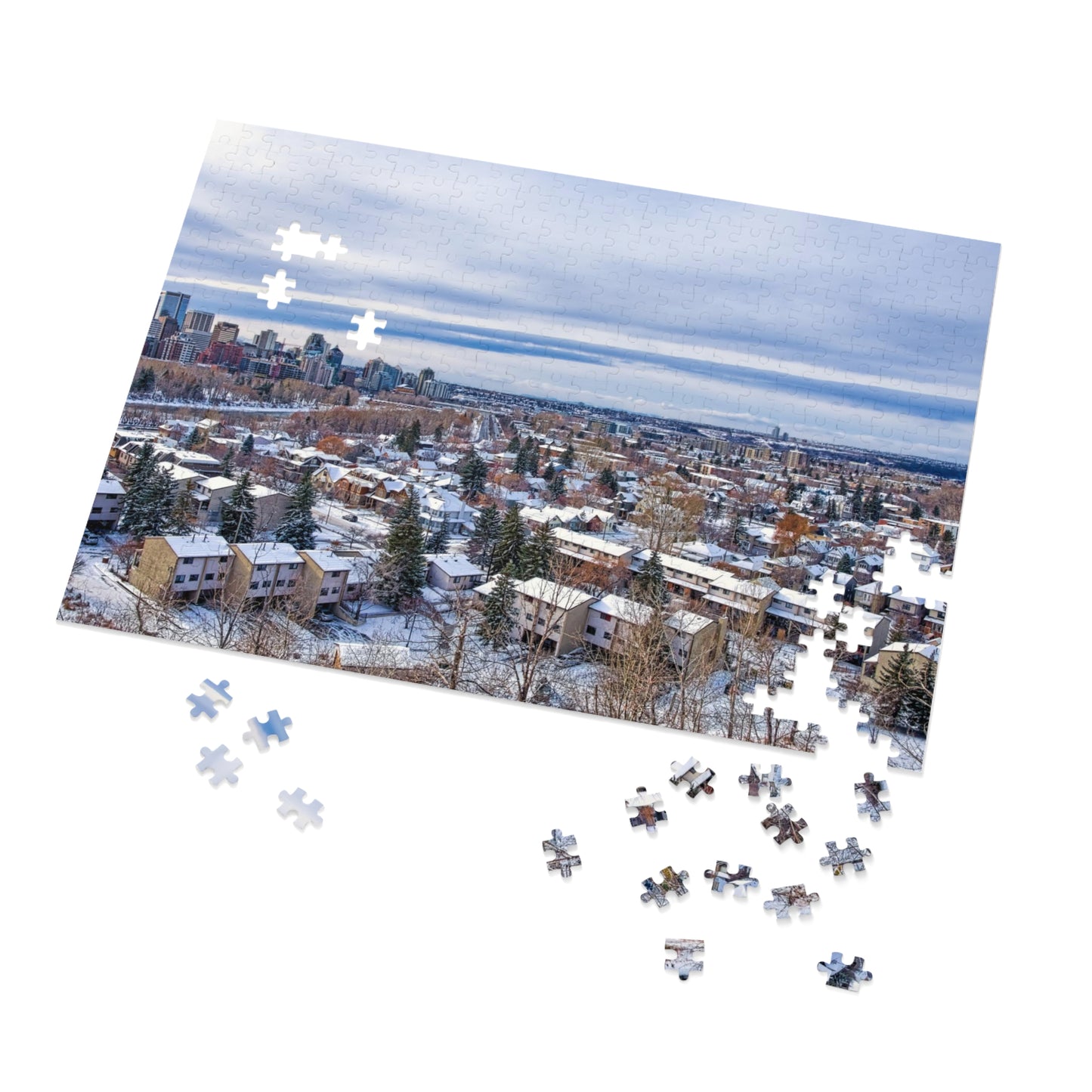 Jigsaw Puzzle (30, 110, 252, 500,1000-Piece) - 2017 McHugh Bluff Winter