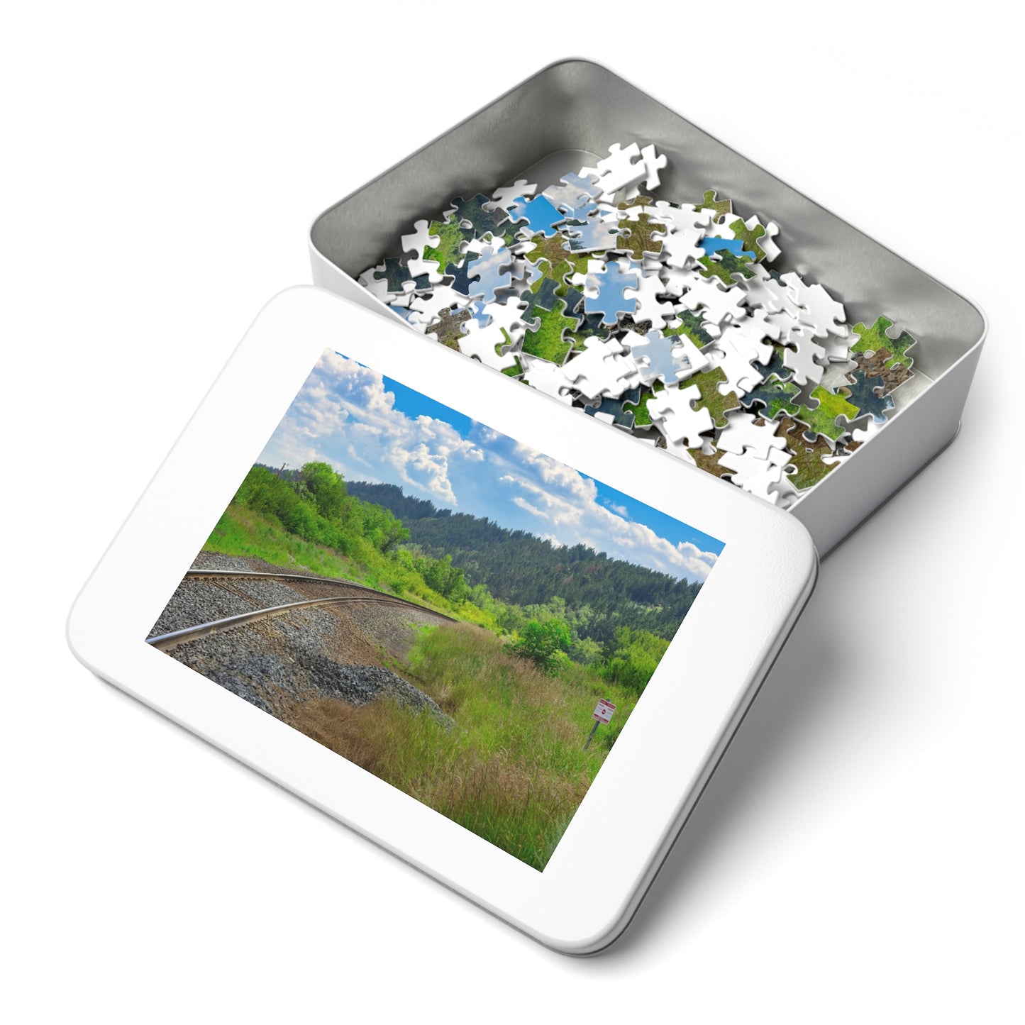 Jigsaw Puzzle - Edworthy Park CPKC Tracks
