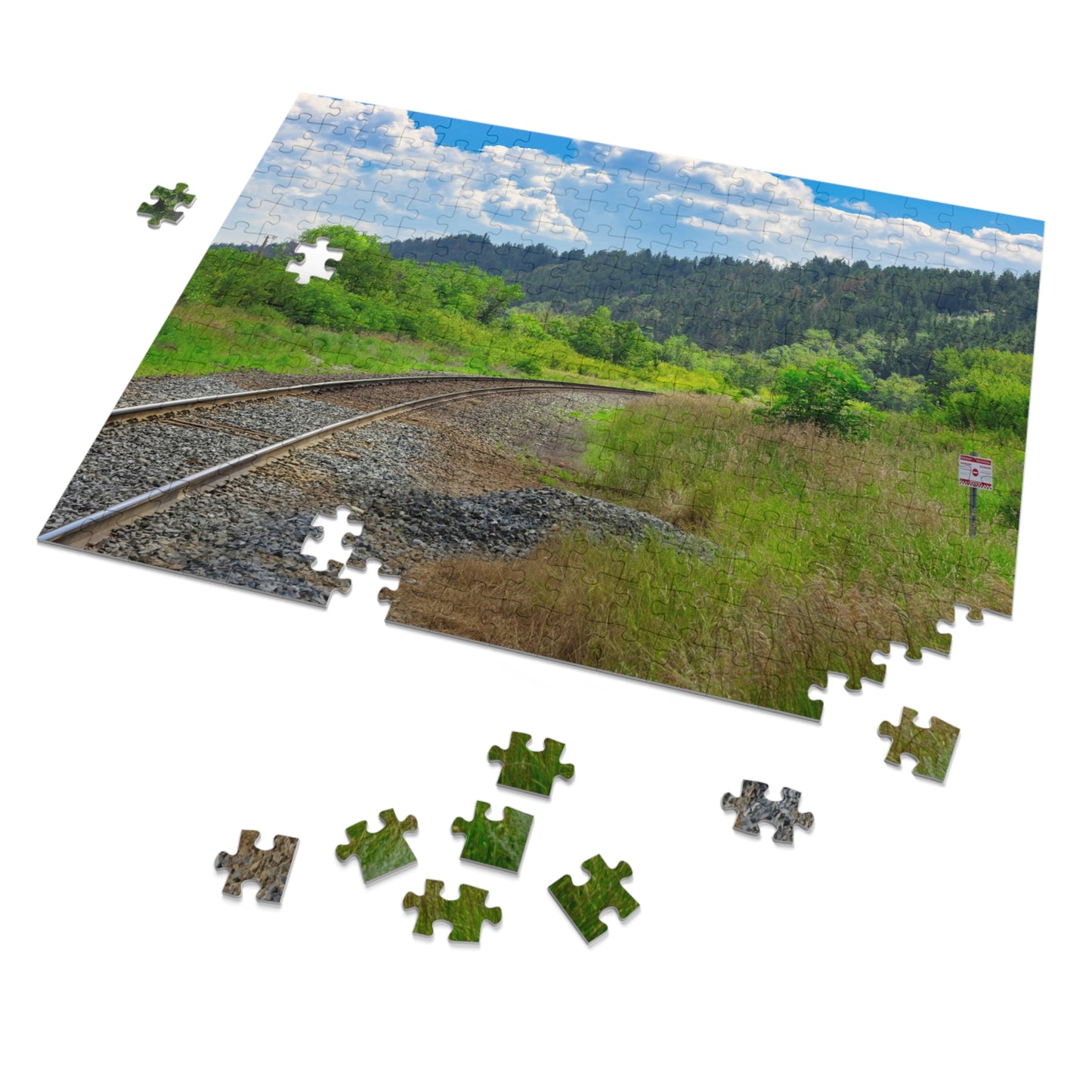 Jigsaw Puzzle - Edworthy Park CPKC Tracks