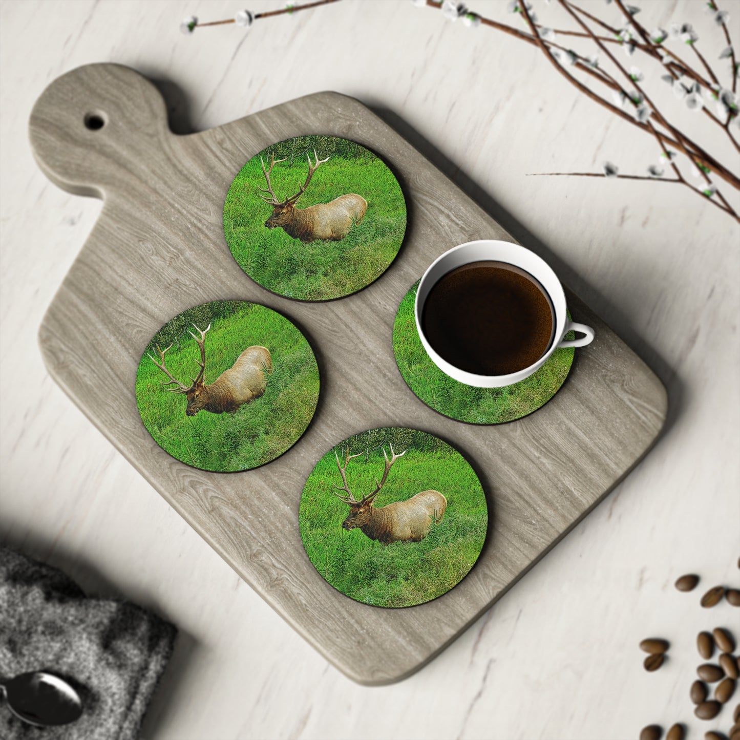Coasters - Miette River Elk