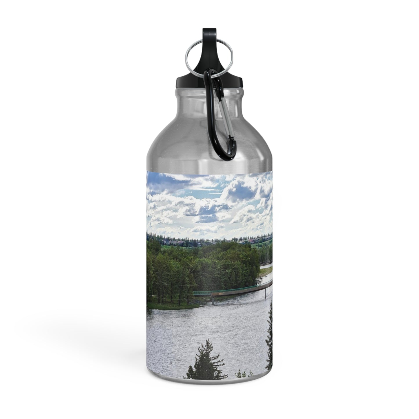 Oregon Sport Bottle - Bow River Fish Creek Park Mallard Point HDR