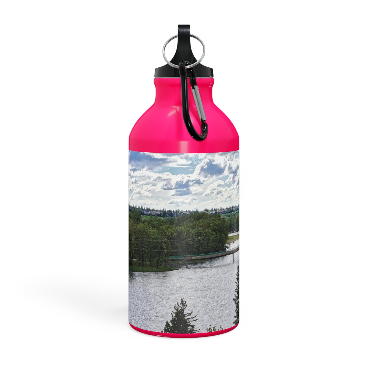 Oregon Sport Bottle - Bow River Fish Creek Park Mallard Point HDR