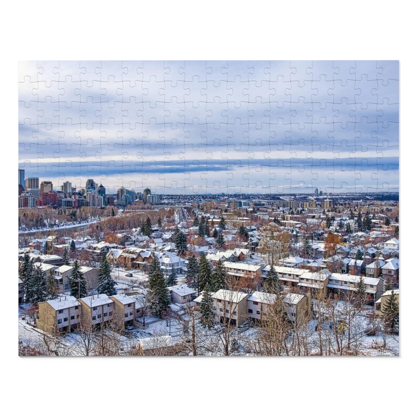 Jigsaw Puzzle (30, 110, 252, 500,1000-Piece) - 2017 McHugh Bluff Winter