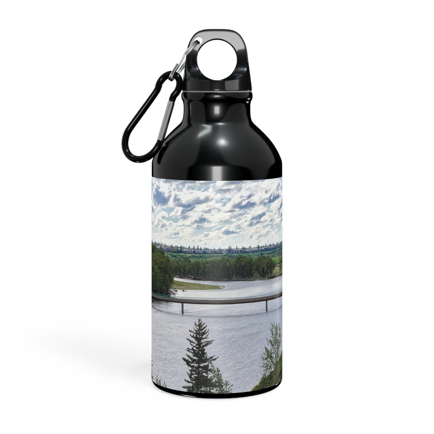 Oregon Sport Bottle - Bow River Fish Creek Park Mallard Point HDR