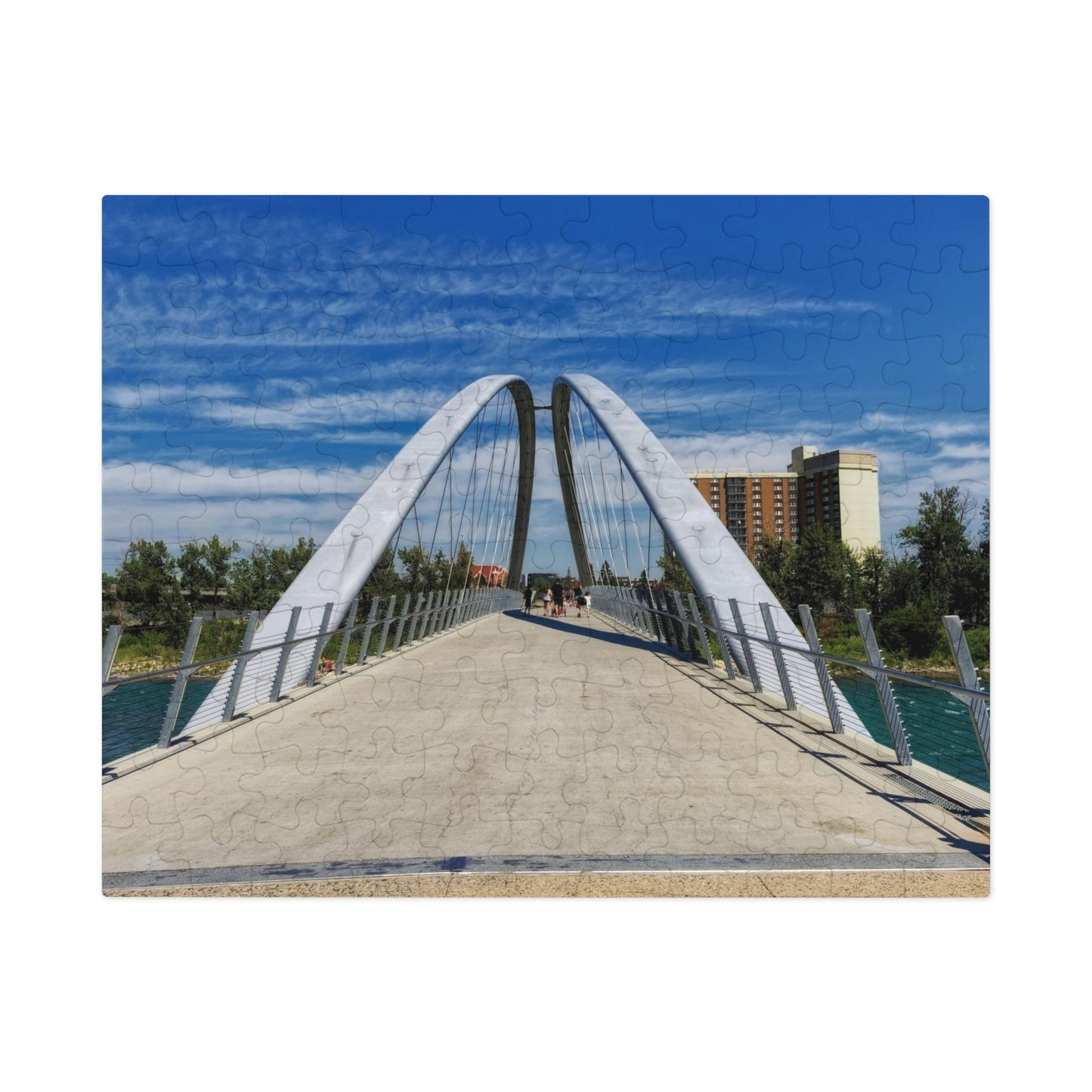 Jigsaw Puzzle (30, 110, 252, 500,1000-Piece) - George C. King Bridge