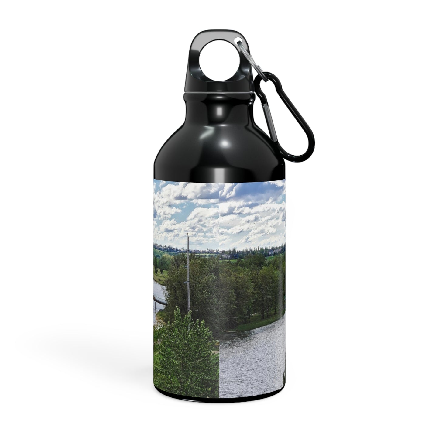 Oregon Sport Bottle - Bow River Fish Creek Park Mallard Point HDR