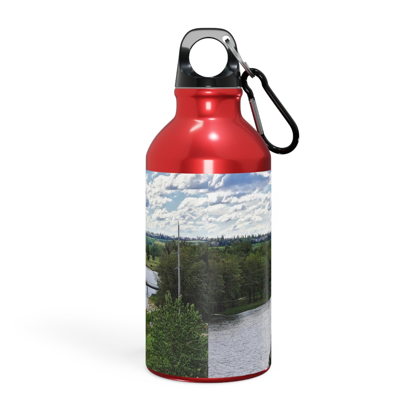 Oregon Sport Bottle - Bow River Fish Creek Park Mallard Point HDR
