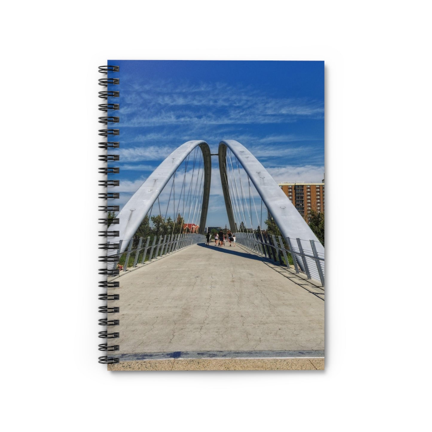 Ruled Line Sprial Notebook - George C. King Bridge