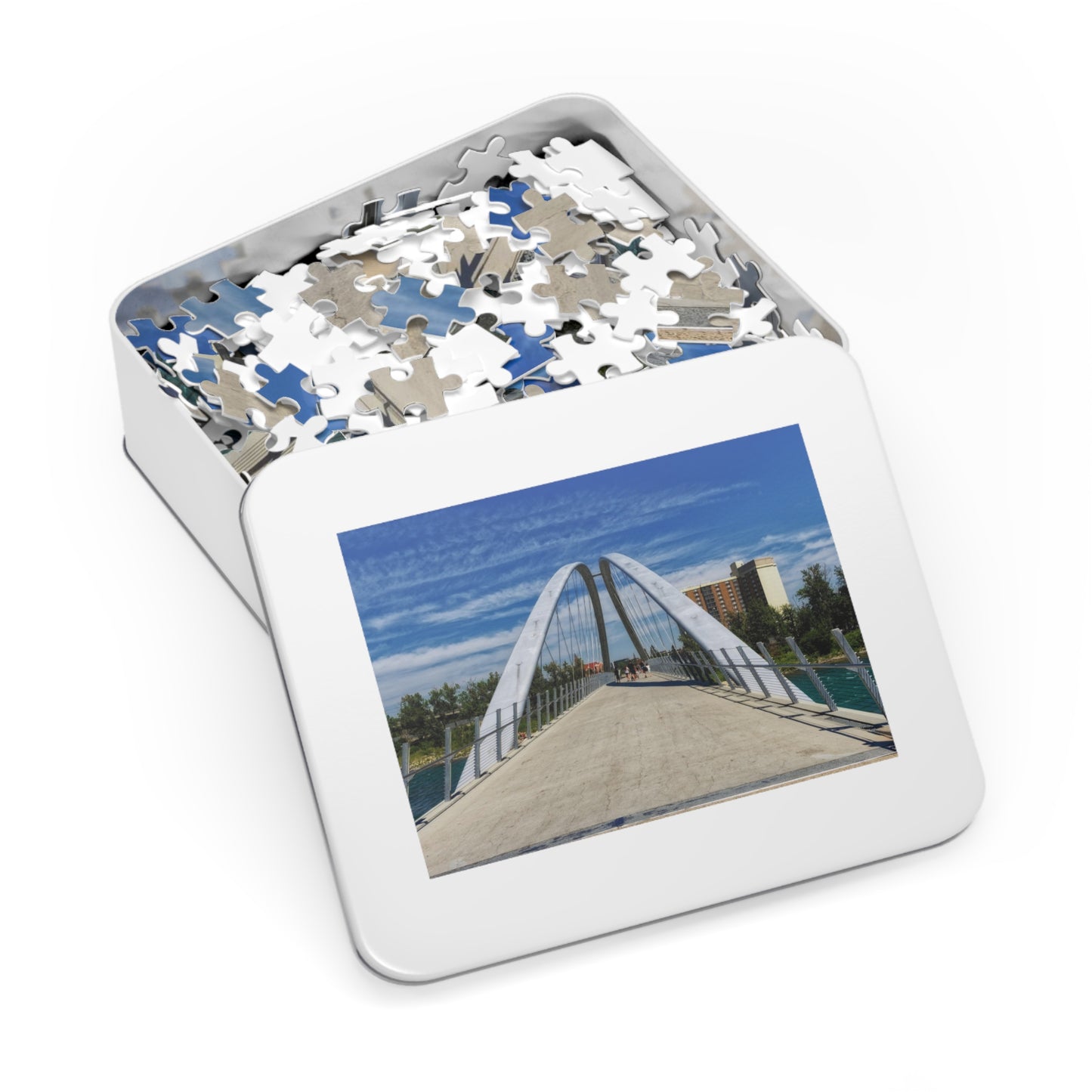 Jigsaw Puzzle (30, 110, 252, 500,1000-Piece) - George C. King Bridge