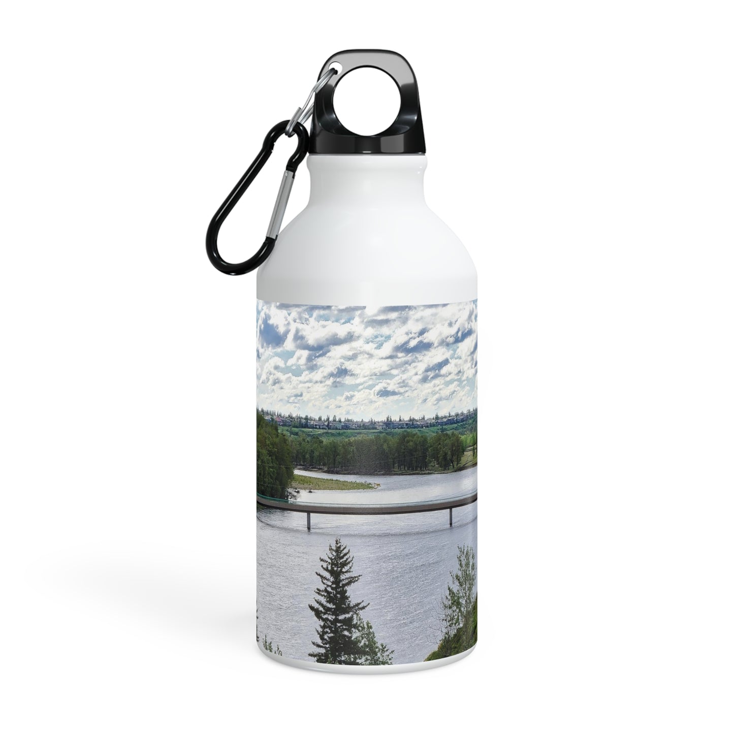Oregon Sport Bottle - Bow River Fish Creek Park Mallard Point HDR