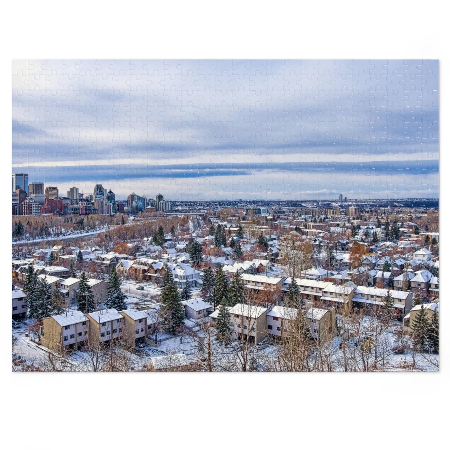 Jigsaw Puzzle (30, 110, 252, 500,1000-Piece) - 2017 McHugh Bluff Winter