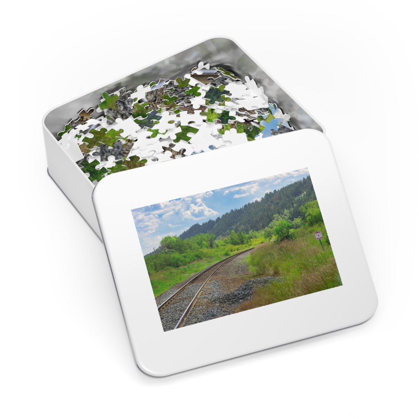 Jigsaw Puzzle - Edworthy Park CPKC Tracks