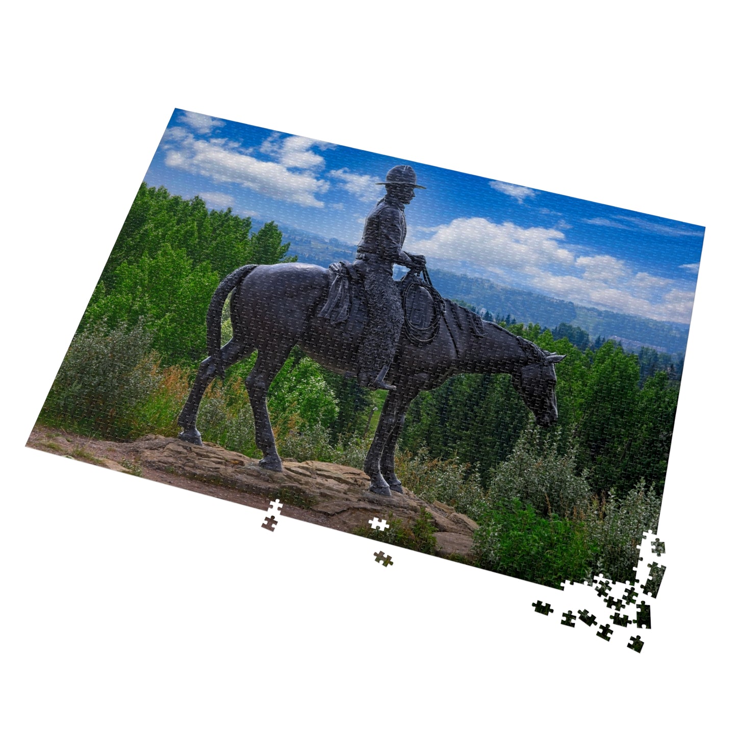 Jigsaw Puzzle - Men of Vision Statue