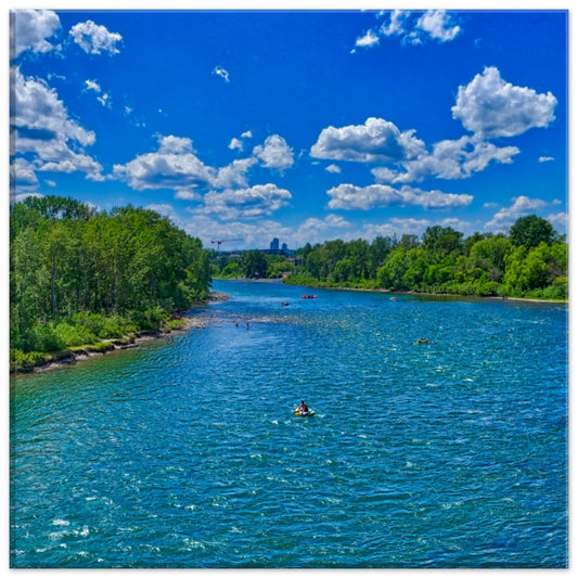 Canvas Print - Prince's Island Park Bow River HDR
