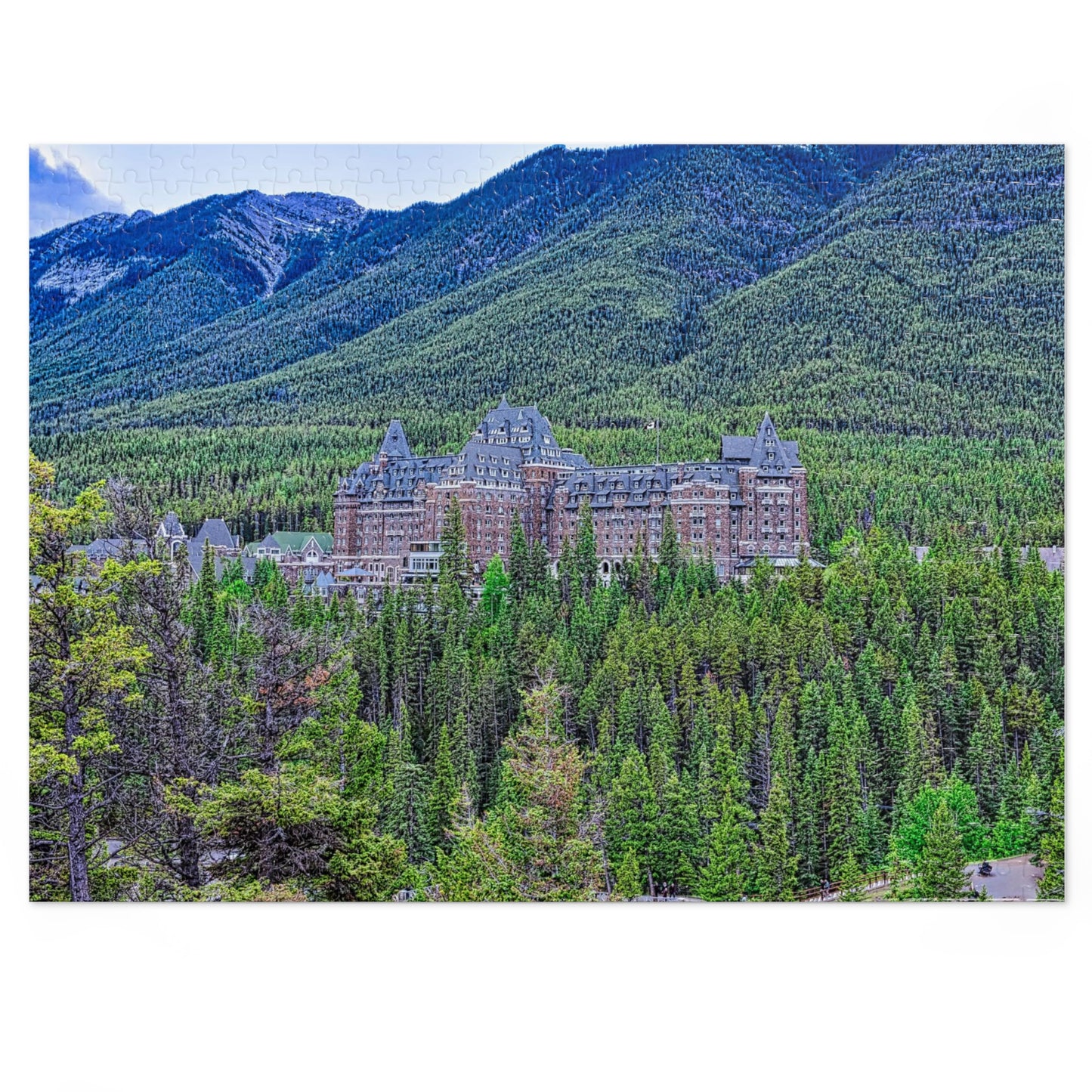 Jigsaw Puzzle (30, 110, 252, 500,1000-Piece) - Banff Springs Hotel Surprise Corner