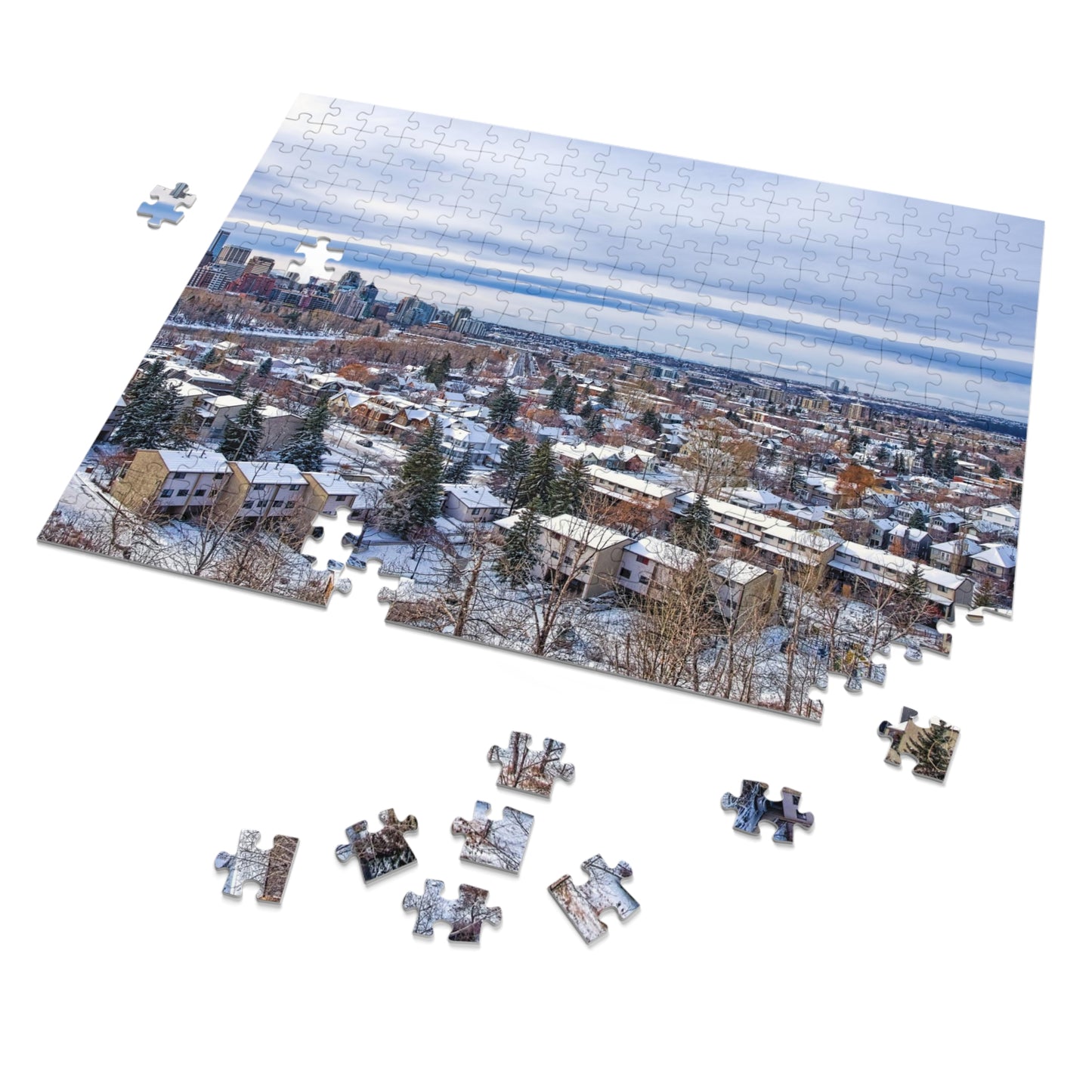 Jigsaw Puzzle (30, 110, 252, 500,1000-Piece) - 2017 McHugh Bluff Winter