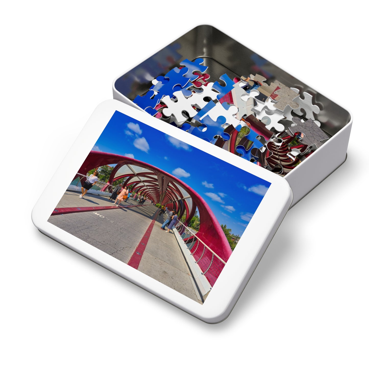 Jigsaw Puzzle - Calgary Peace Bridge