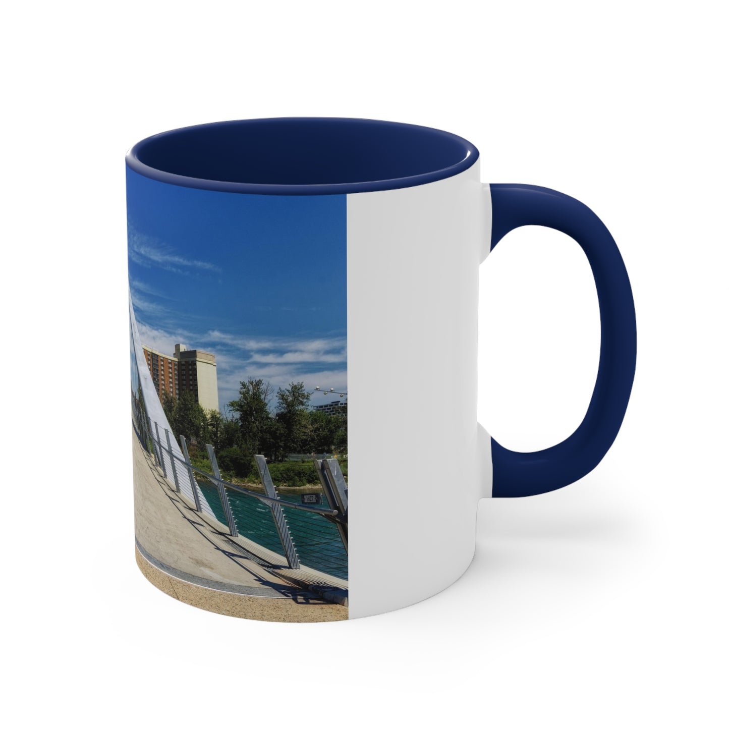 Accent Coffee Mug, 11oz - George C. King Bridge