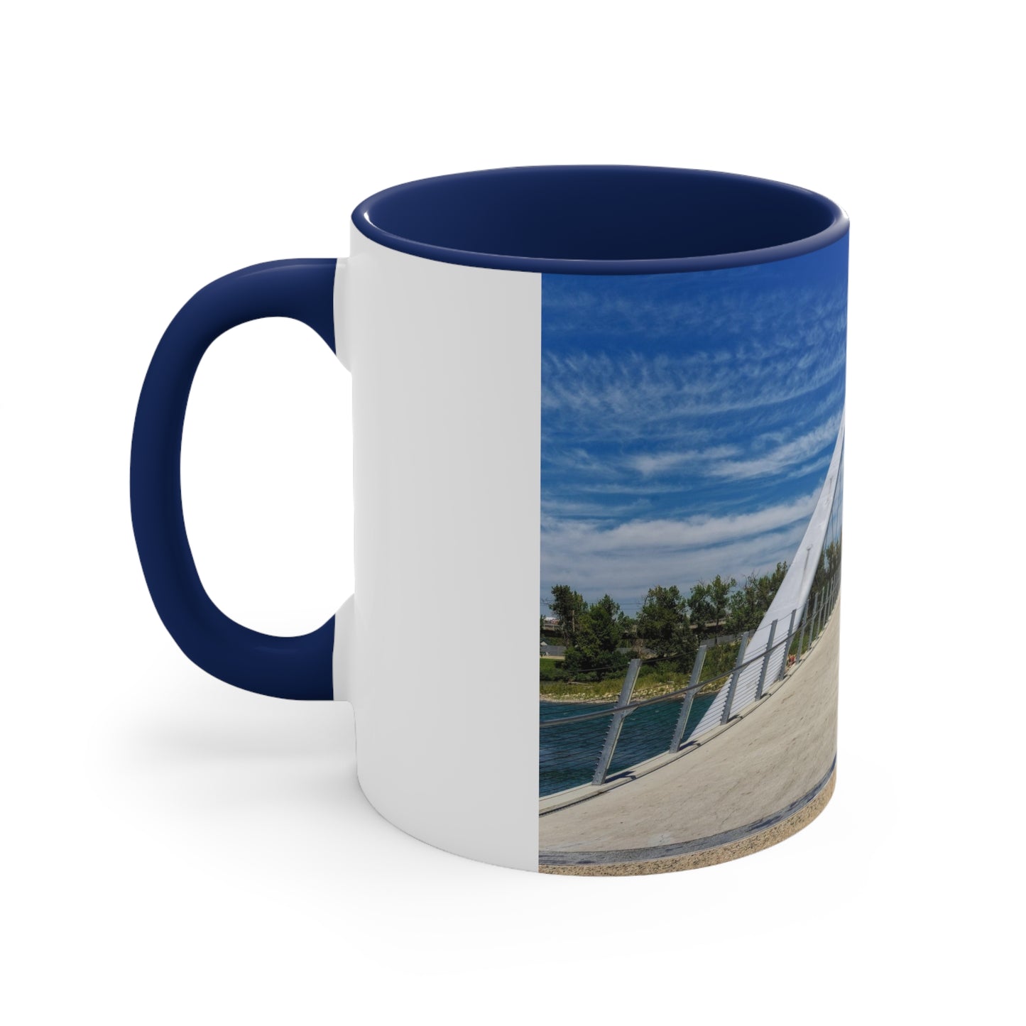 Accent Coffee Mug, 11oz - George C. King Bridge