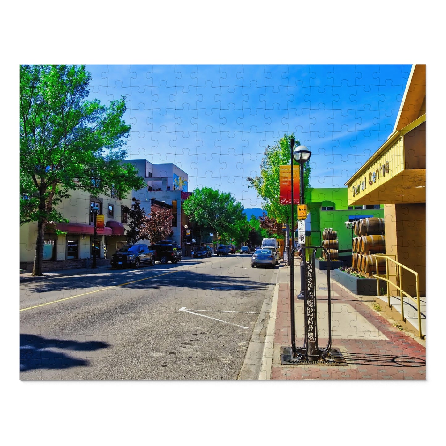 Jigsaw Puzzle (30, 110, 252, 500,1000-Piece) - Penticton Front Street HDR