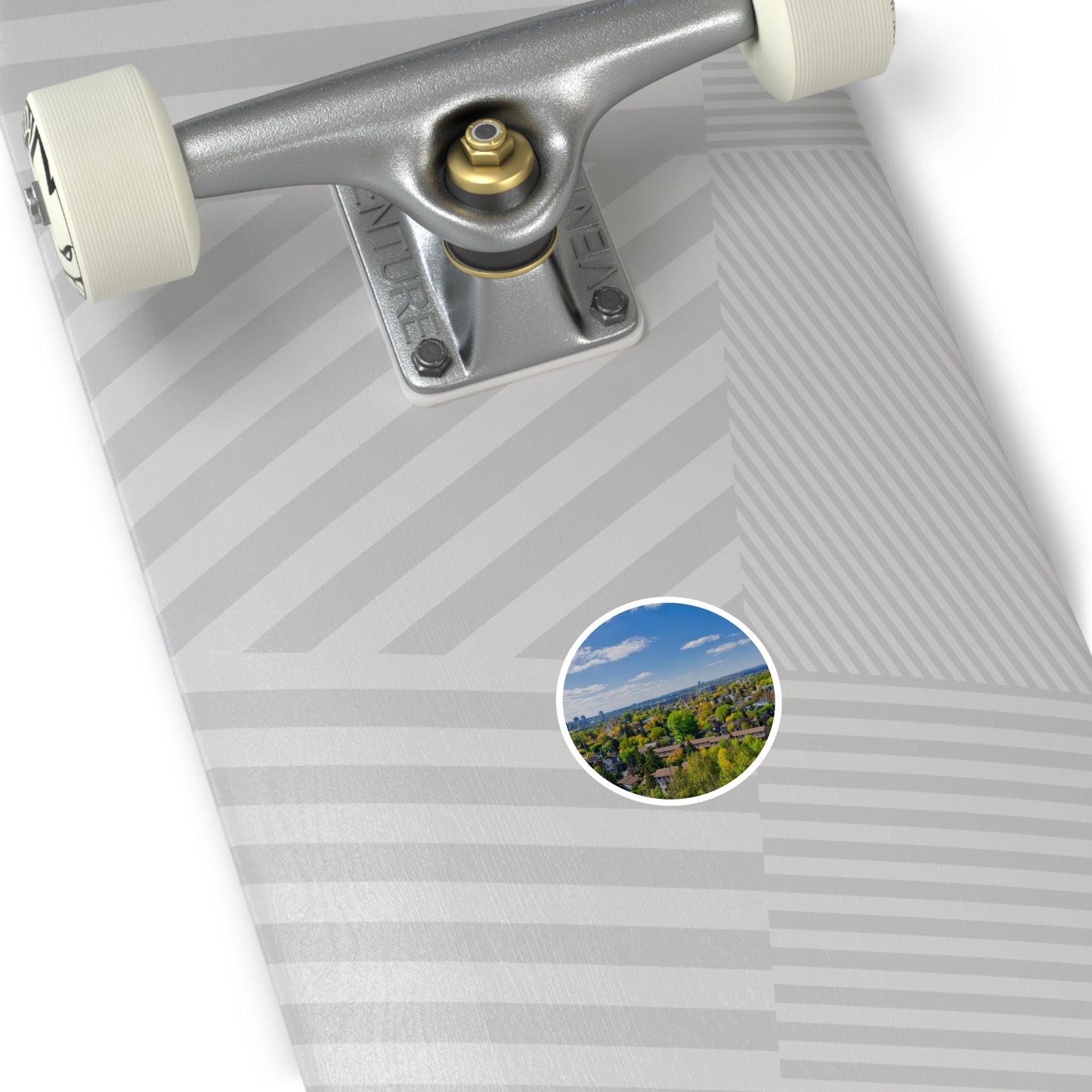 Round Stickers - McHugh Bluff Fall