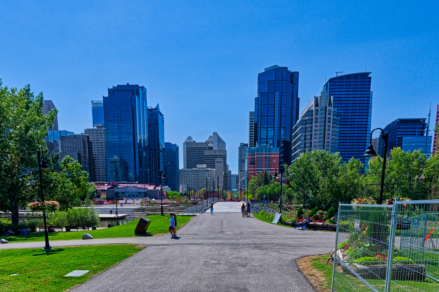 Downtown Calgary Prince's Island Park HDR Digital Download