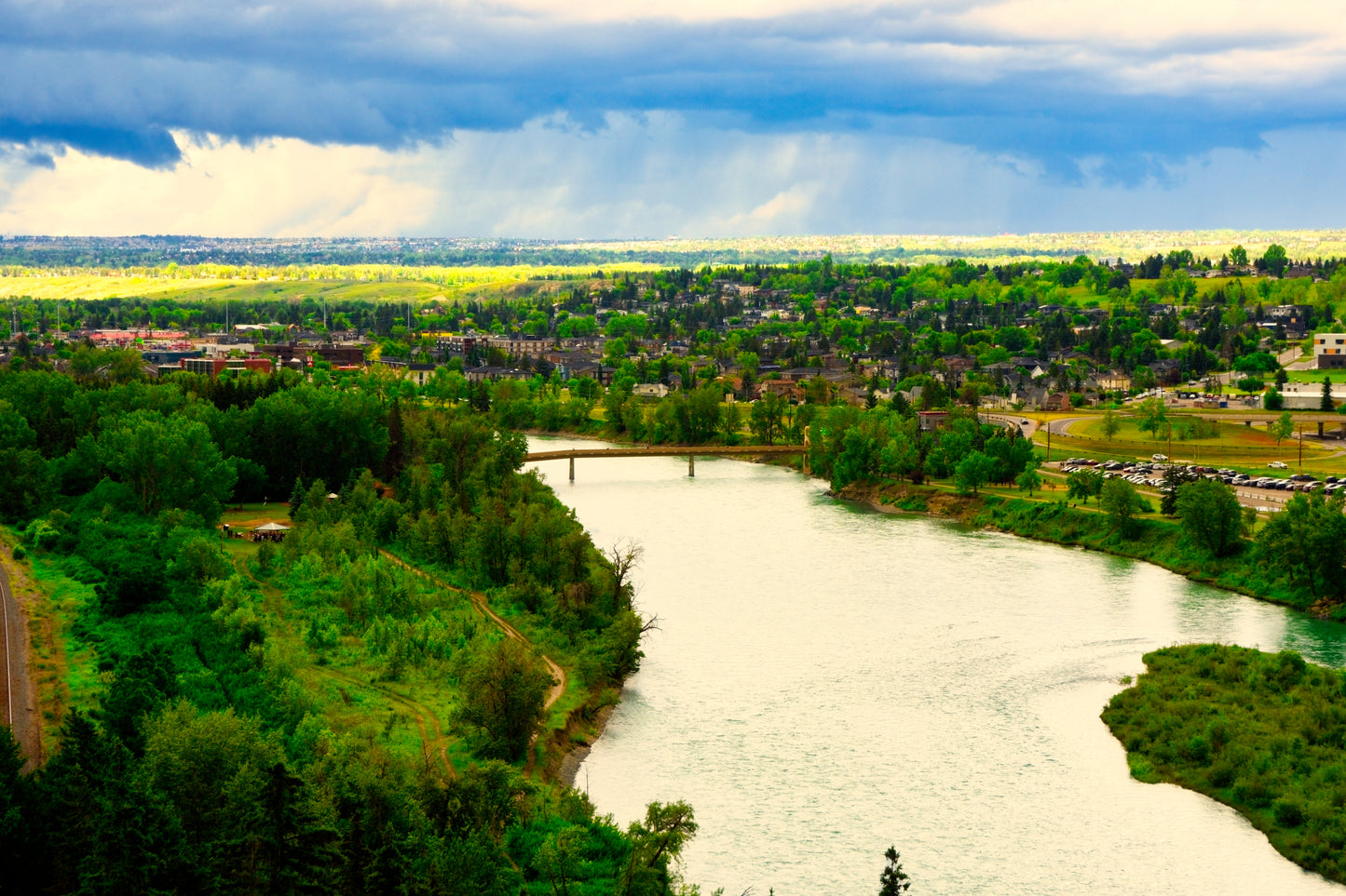 Bow River Douglas Fir Trail Lookout Digital Download