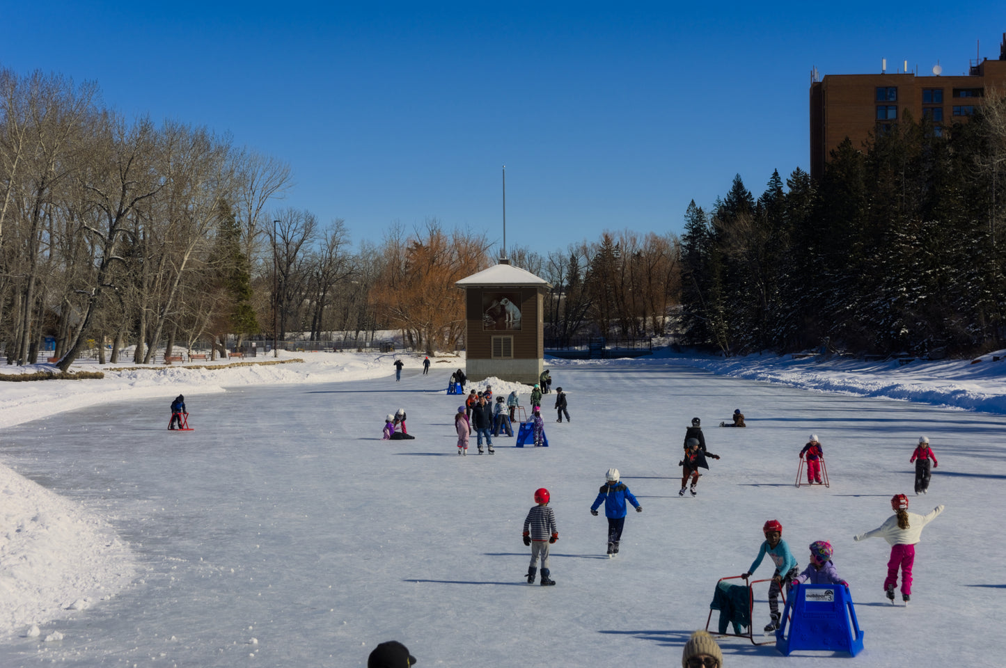 Bowness Park Lagoon Winter Digital Download