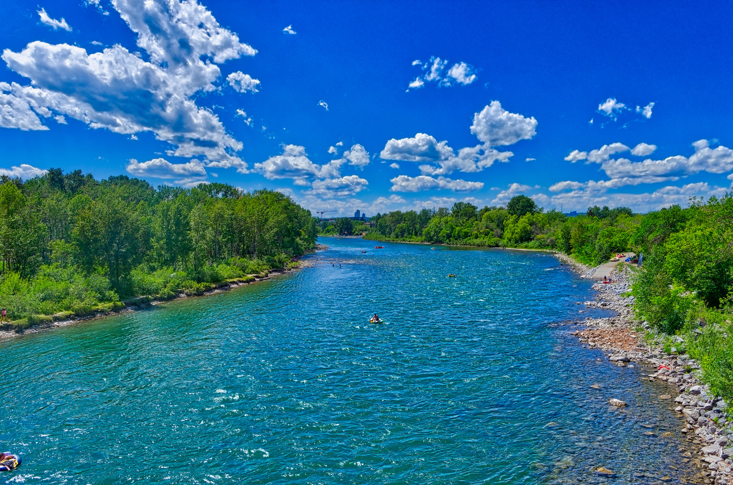 Bow River Prince's Island Park HDR Digital Download
