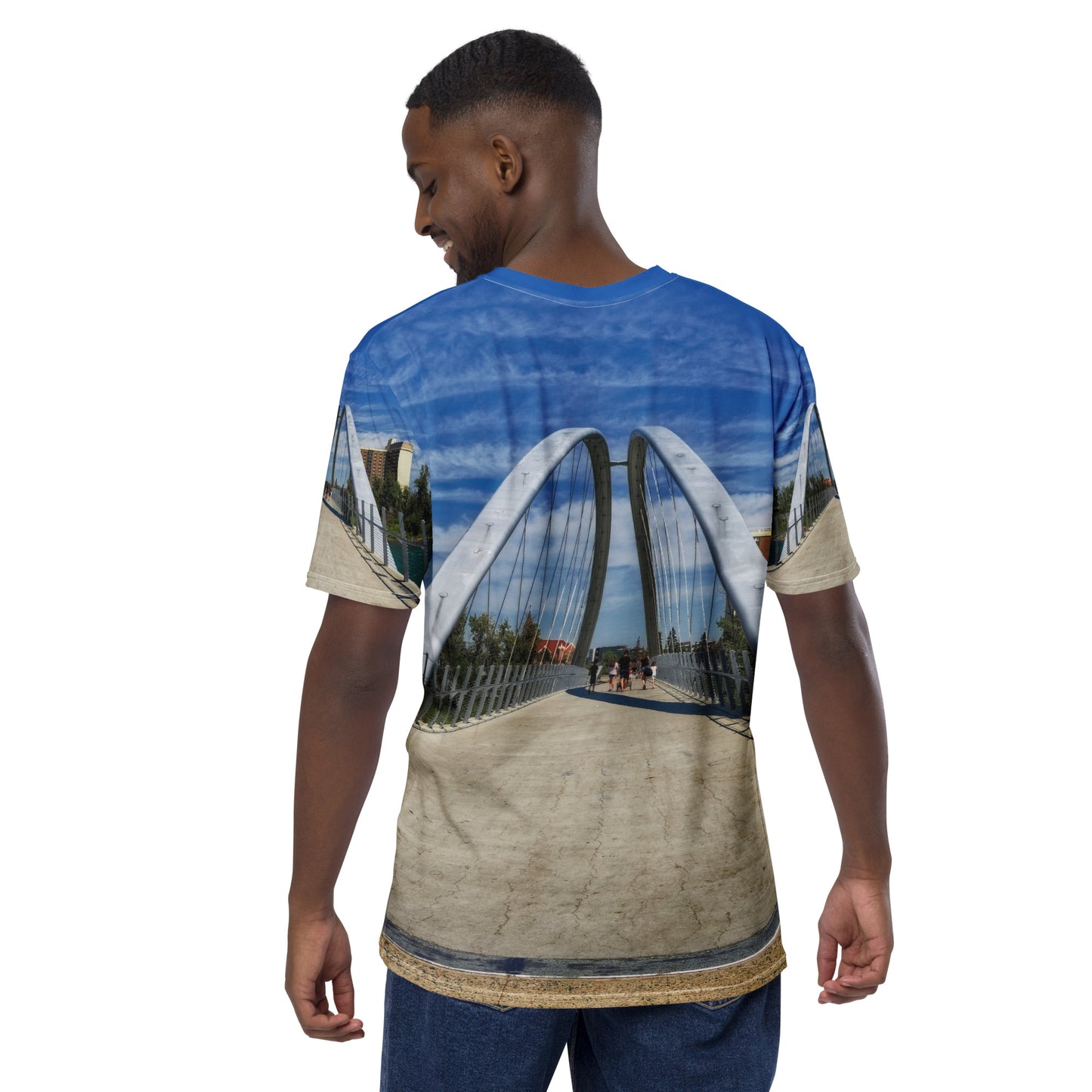 Men's All-Over T-Shirt - George C. King Bridge