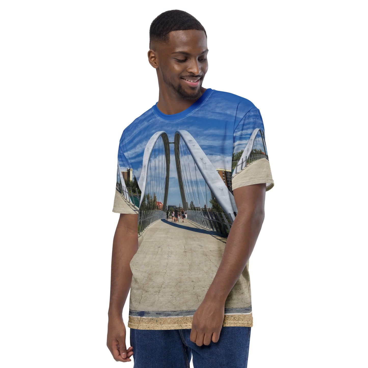 Men's All-Over T-Shirt - George C. King Bridge