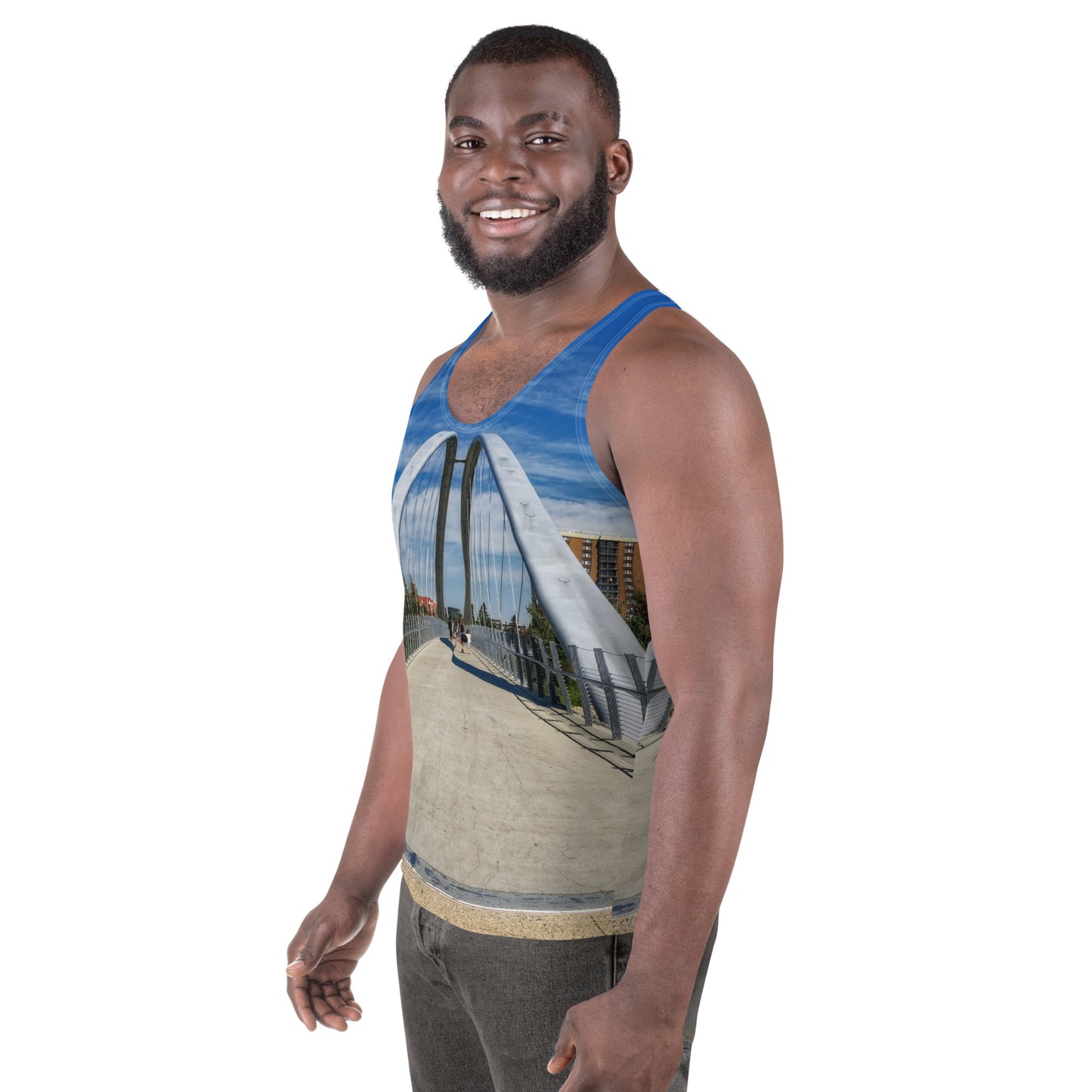 Men's All-Over Tank Top - George C. King Bridge