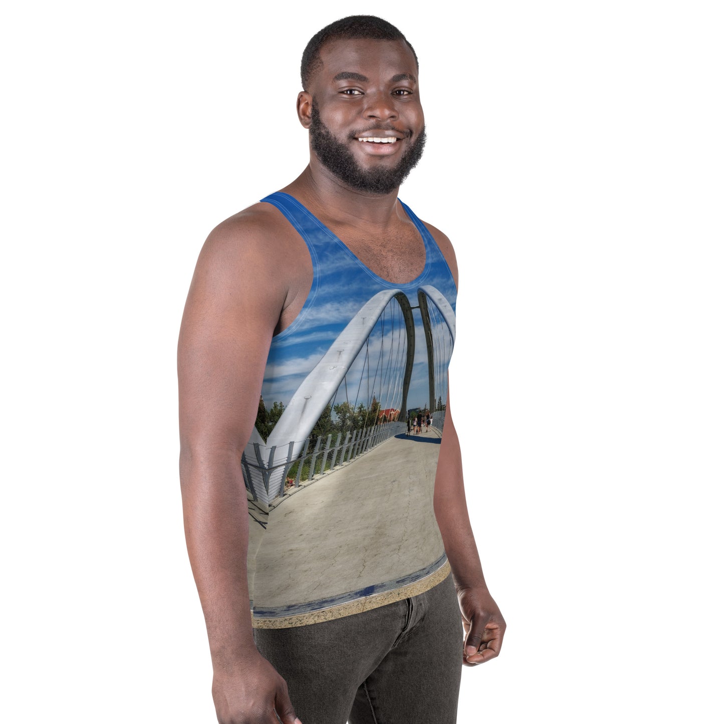 Men's All-Over Tank Top - George C. King Bridge