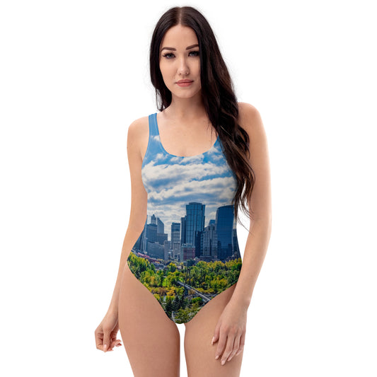 One-Piece Swimsuit - Downtown Calgary McHugh Bluff Fall