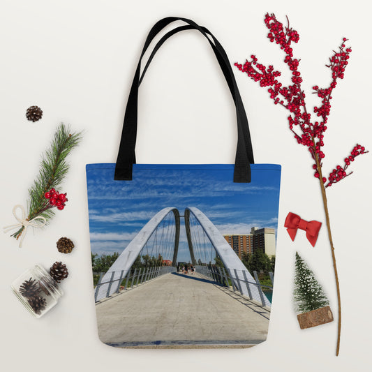 All-Over Print Tote Bag - George C. King Bridge