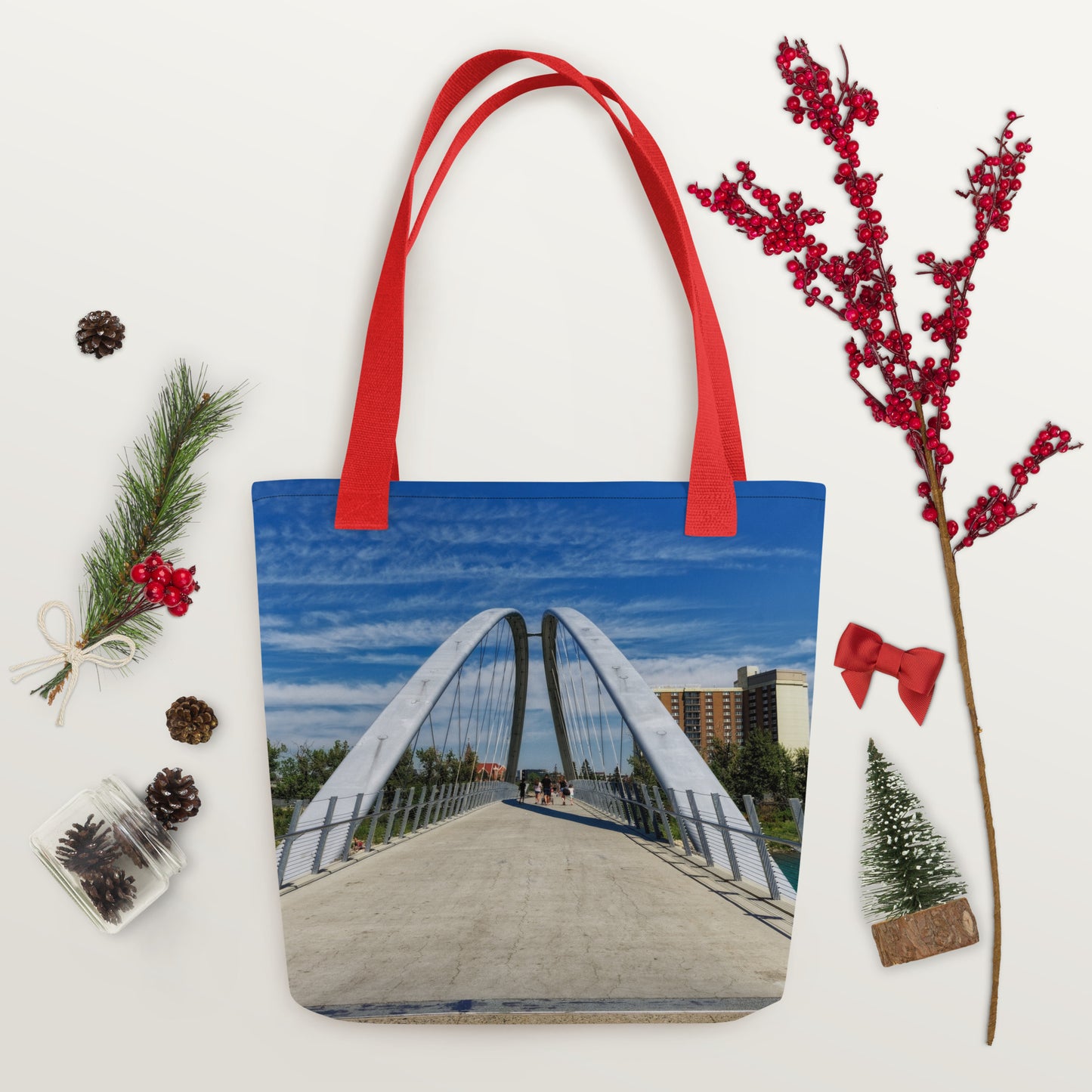 All-Over Print Tote Bag - George C. King Bridge