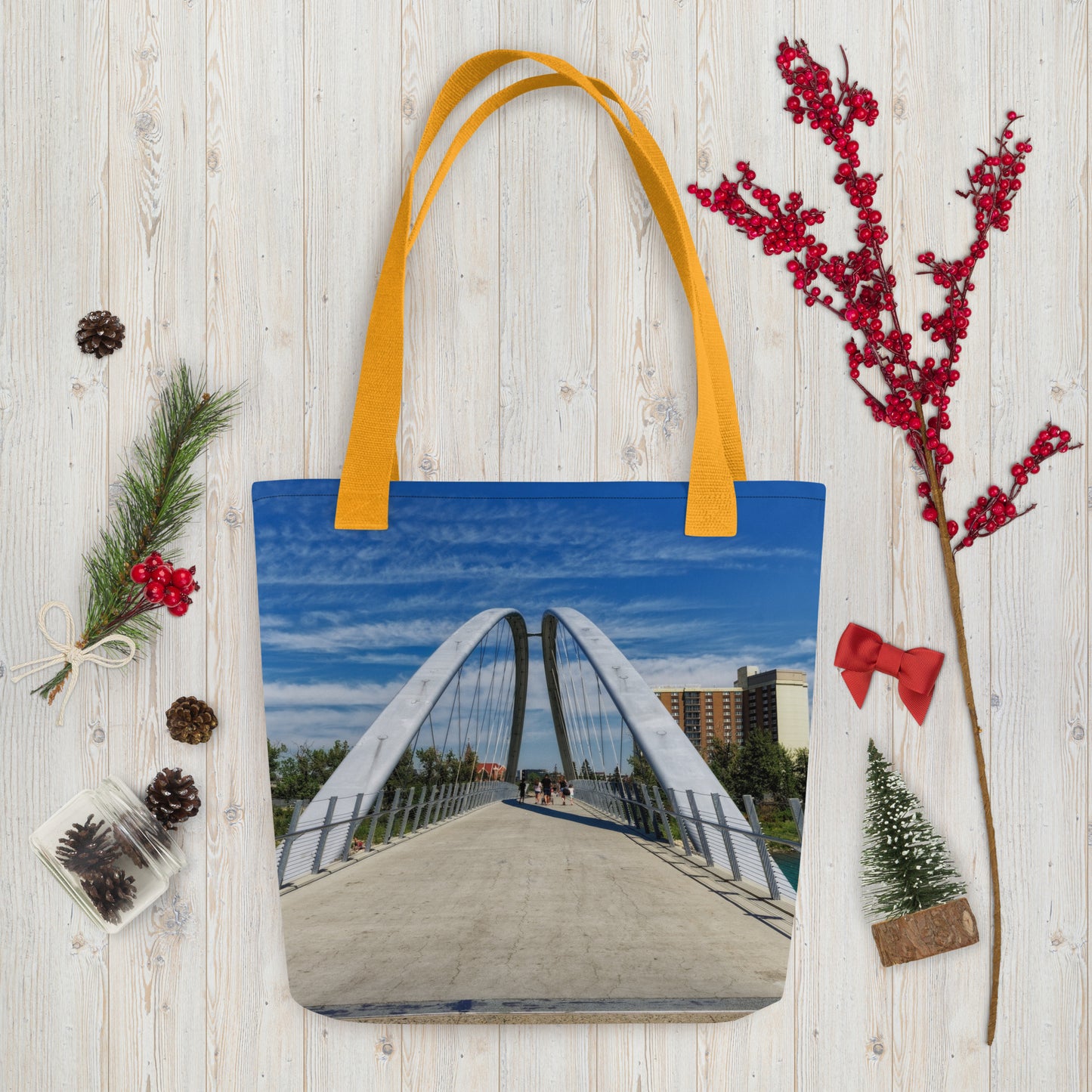 All-Over Print Tote Bag - George C. King Bridge