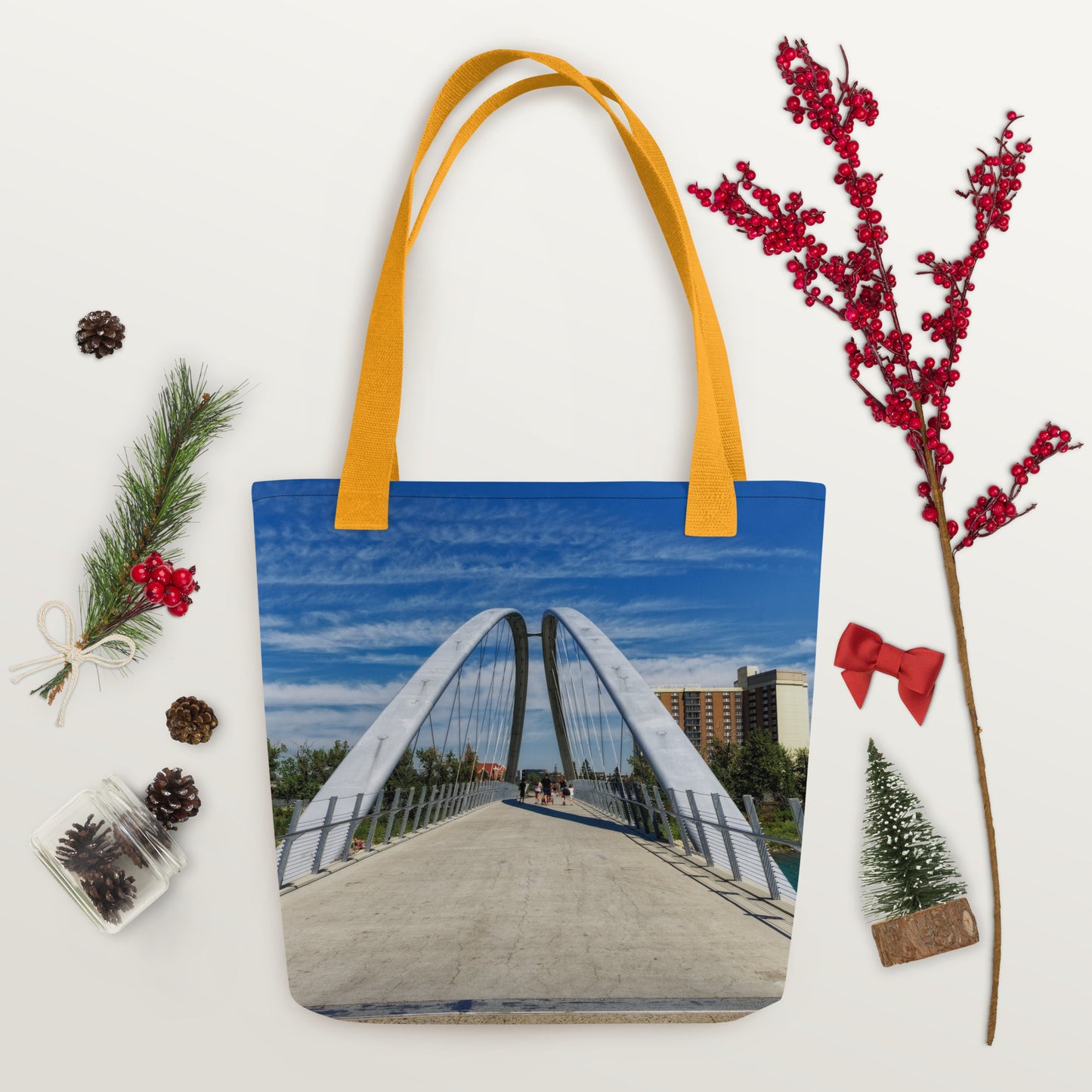 All-Over Print Tote Bag - George C. King Bridge