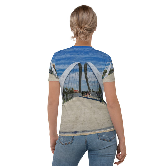 Women's All-Over T-Shirt - George C. King Bridge