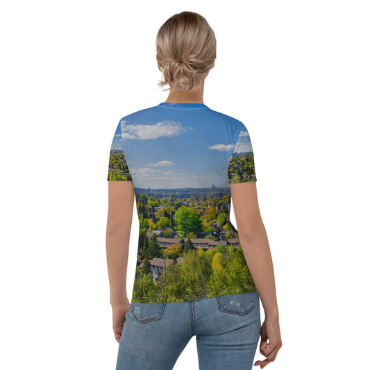 Women's All-Over T-Shirt - McHugh Bluff Fall