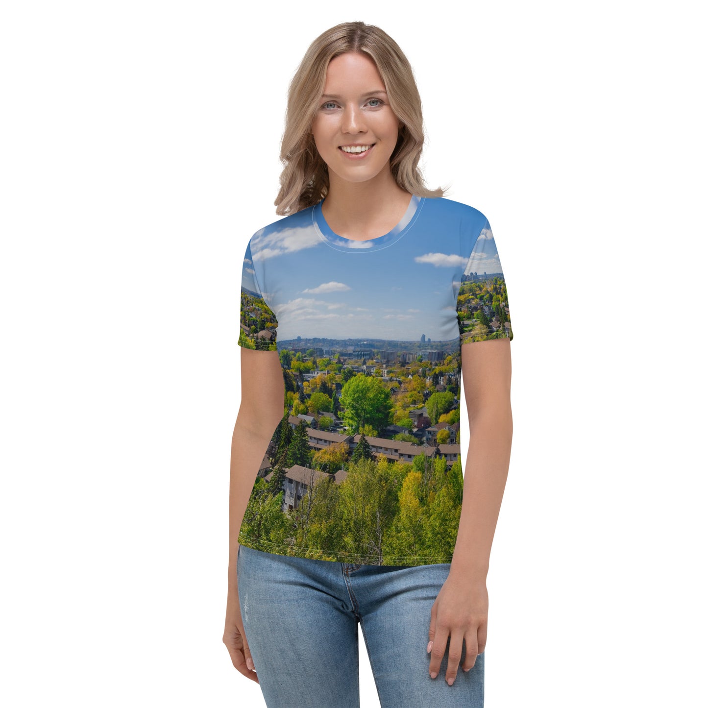 Women's All-Over T-Shirt - McHugh Bluff Fall
