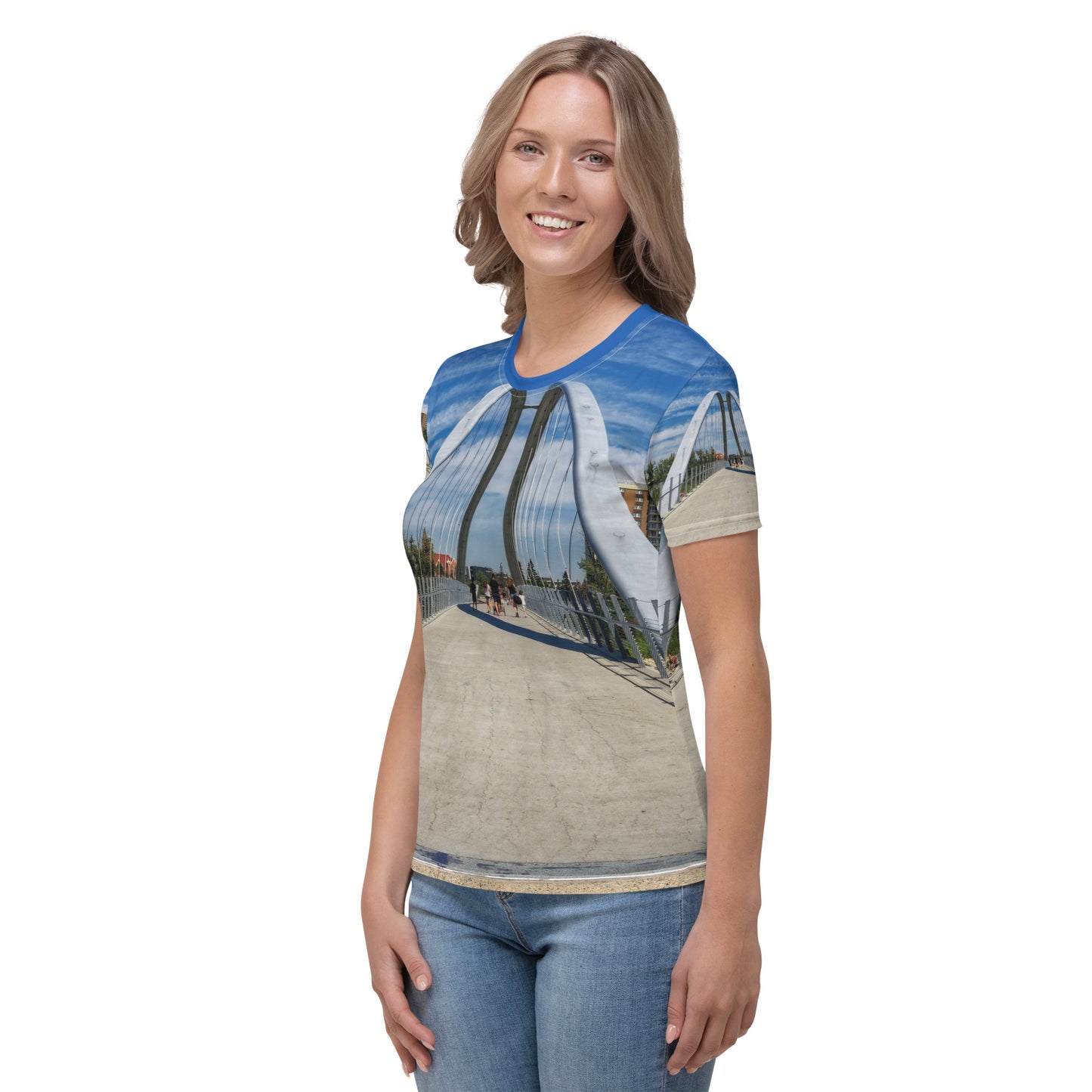 Women's All-Over T-Shirt - George C. King Bridge