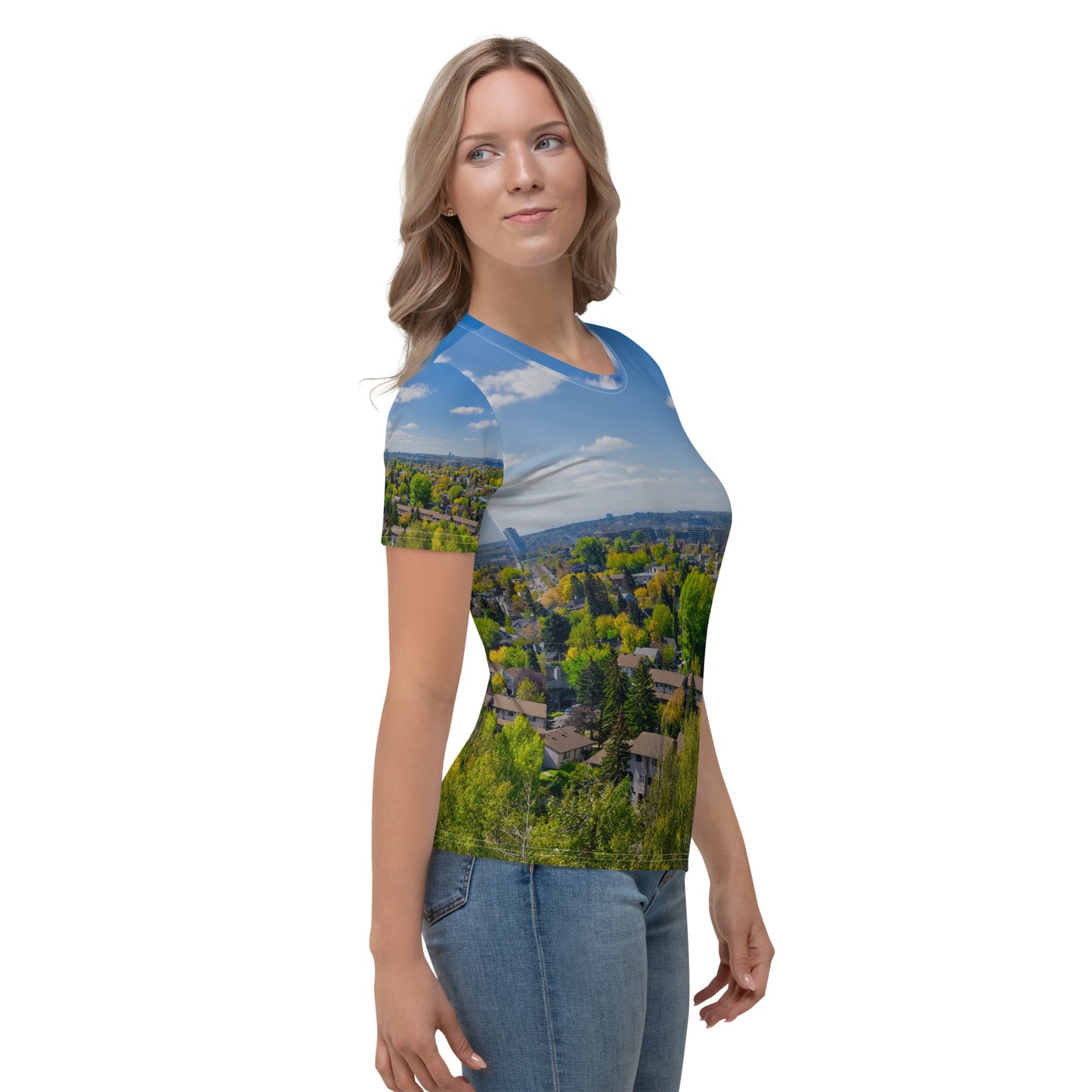 Women's All-Over T-Shirt - McHugh Bluff Fall