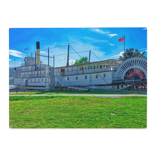 Glass Cutting Boards - SS Sicamous Daytime HDR